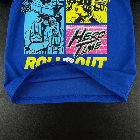 Transformers Autobots Toddler T-Shirt Blue Short Sleeve Kid’s Top Size 3T - Picture 5 of 12